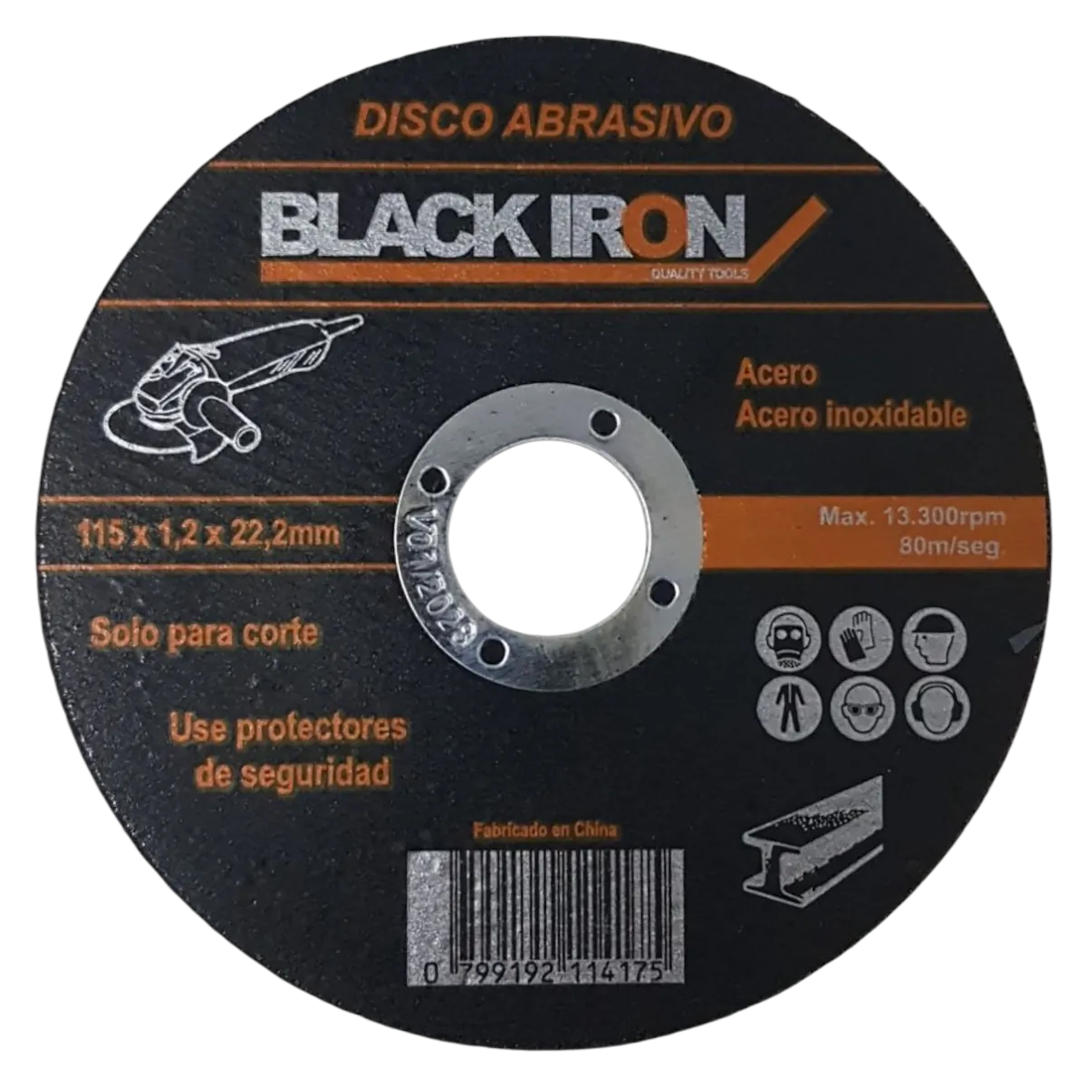 Discos Óxido de Aluminio Planos (Corte Fino)